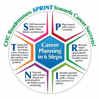 Steps to take in developing a career plan