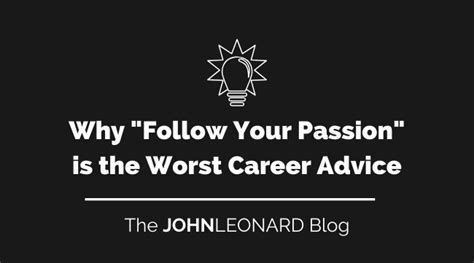 Why following your passion is important for inspiring career stories